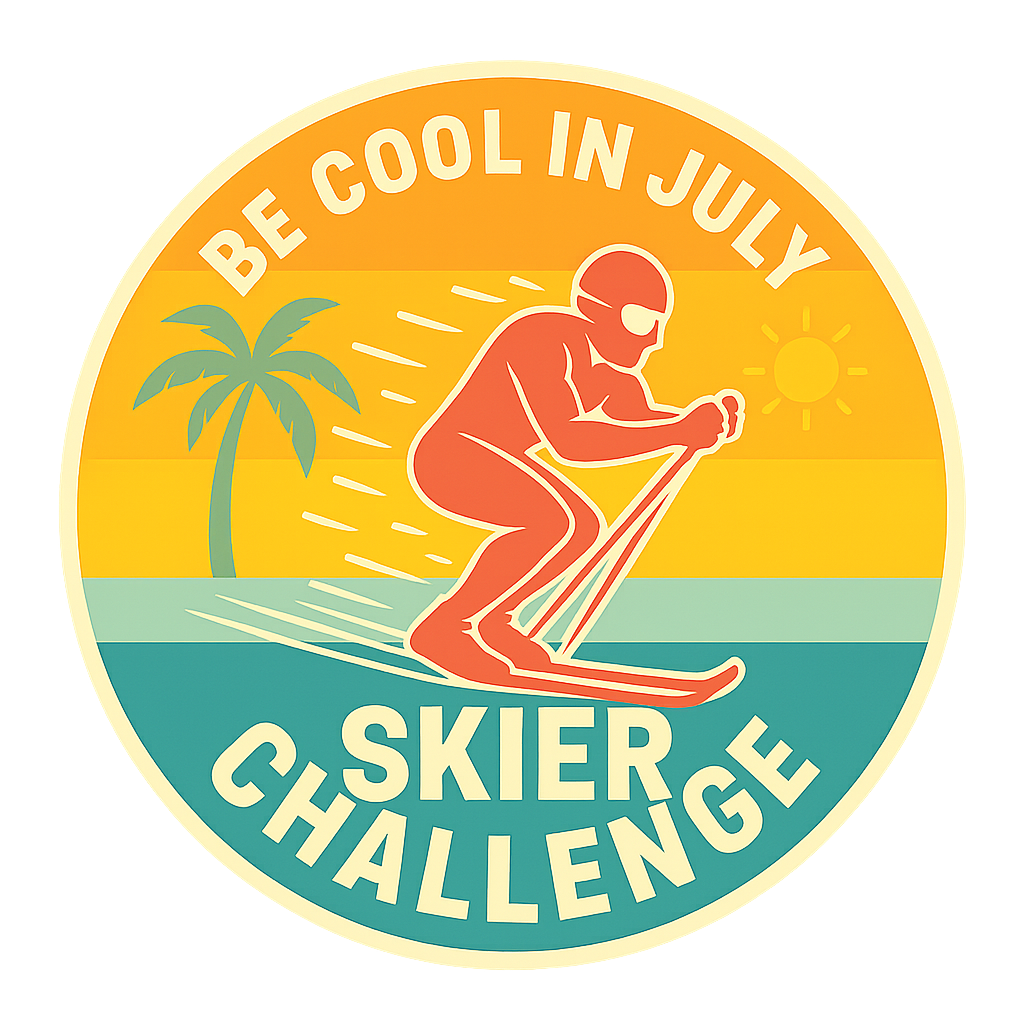 Skier Challenge Badge
